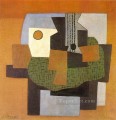 ギターコンポティエとテーブル上の絵 1921年 パブロ・ピカソ